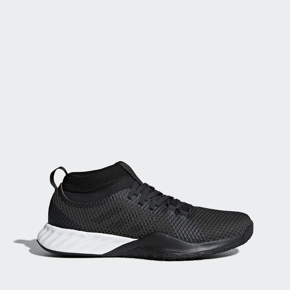 Adidas Crazytrain Pro 3 - αθλητικα παπουτσια ανδρικα - Μαυρα/Βαθυ Γκρι/Μαυρα/Πορτοκαλι,Μέγεθος: EU 3